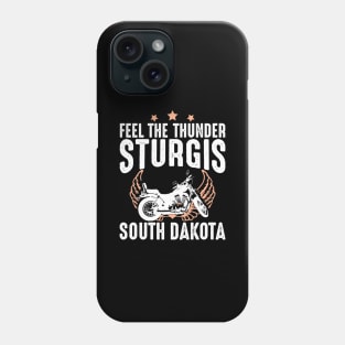 Feel the Thunder, Sturgis Biker Gift Phone Case