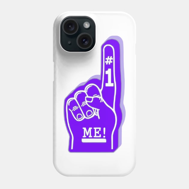 #1 ME! - IM Number one Purple Phone Case by ryanmpete