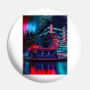 Neon City Pin