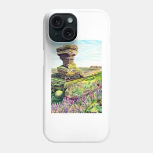 The Salt Cellar, Peak District National Park, Derbyshire. Phone Case