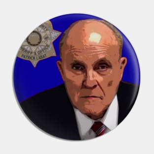 rudy giuliani mugshot Pin