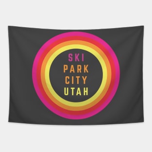 Ski Park City Utah Tapestry