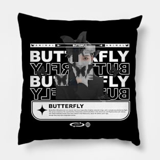 Butterfly streetwear Pillow