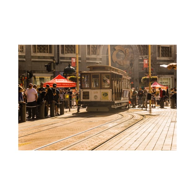 Cable Car in San Francisco by KensLensDesigns