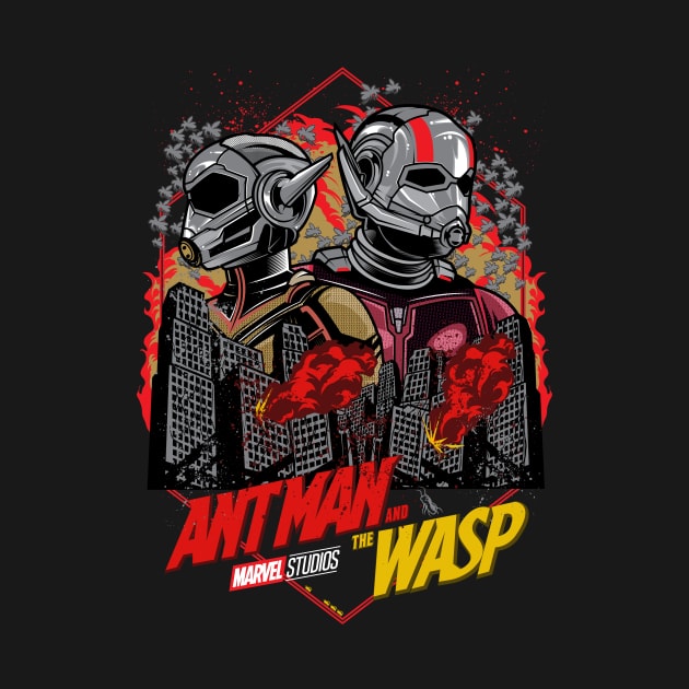 Antman & Wasp by cungtudaeast