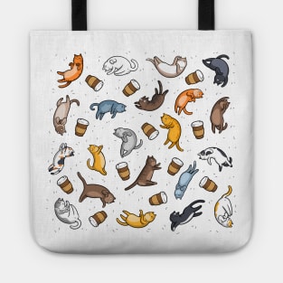 Cats and coffee Tote