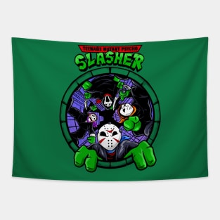 four slashers Tapestry