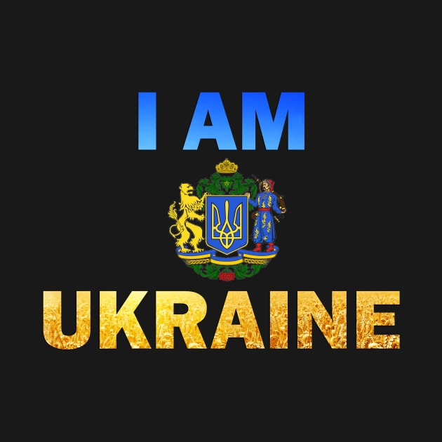 I Am Ukraine Slogan by AlexMir