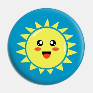 Cute Kawaii Sun Pin