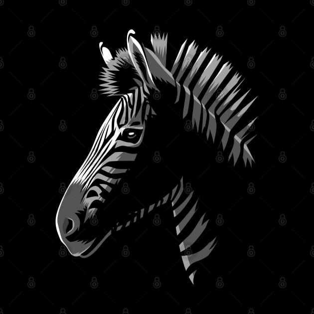 zebra shadow by albertocubatas