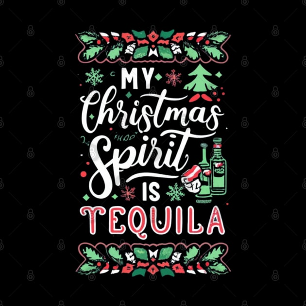 🌟✨ Celebrate the season with us, because "My holiday spirit is tequila." 🍾🎉 by Bruja Maldita