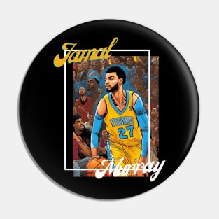 Jamal Murray vector illustration design Pin