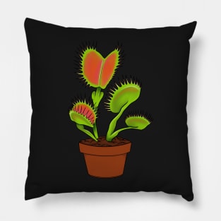 Dionaea Muscipula Venus Fly Trap House Plant Gift Pillow