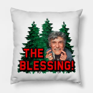 Uncle Lewis The Blessing Christmas Vacation Pillow