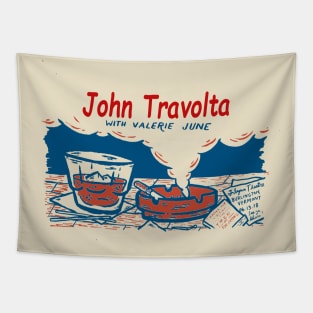 John Travolta Vintage Tapestry