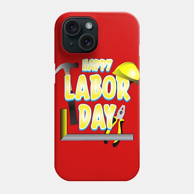 happy labor day Phone Case by Khenyot