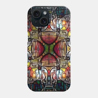 Stained Glass Fractal Phone Case