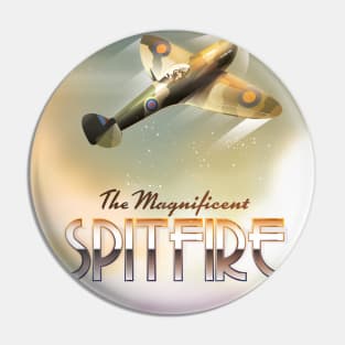 The Magnificent Spitfire Pin