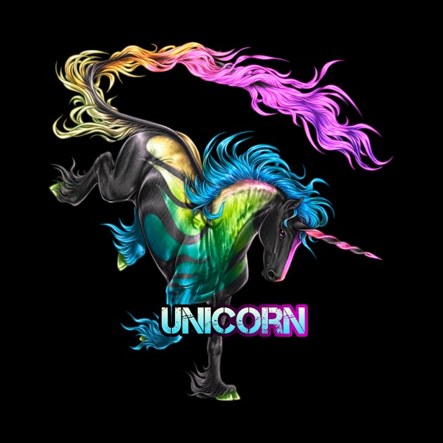 Magical unicorn color by 3Metros