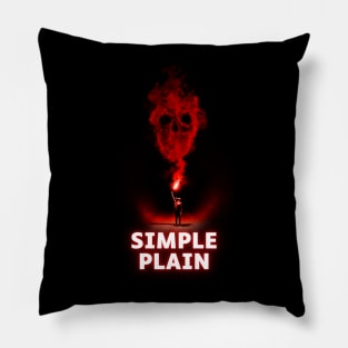 simple plan burn it on Pillow