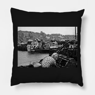 Whitby Harbour Pillow