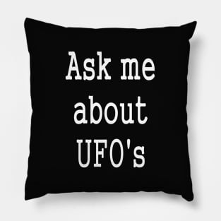 UFO UAP Alien Abductions Pillow