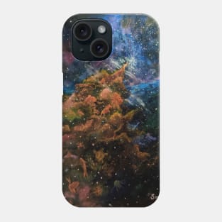 The mystic mountain nebula -The evolution Phone Case