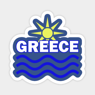 GREECE-Sun Water Magnet