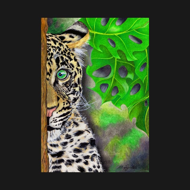 Shy Leopard by KatareyDesigns