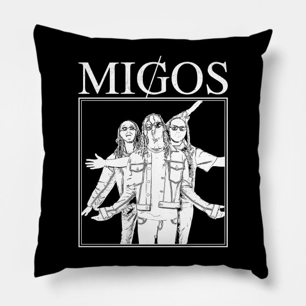 Migos // Hip hop // White Pillow by Degiab