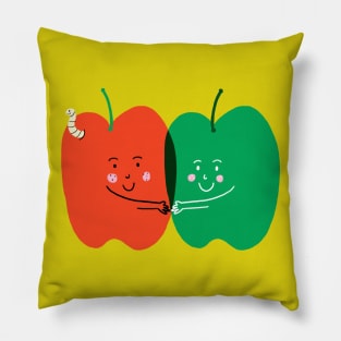 Apple to my eyes! Pillow