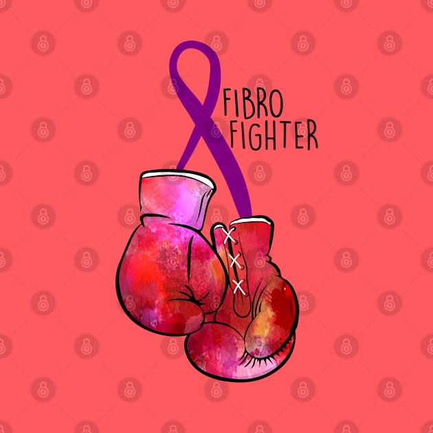 Fibro Fighter (black font) by spooniespecies