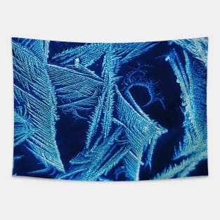 Ice Crystals Winter Tapestry