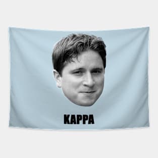 Kappa (Black Text) Tapestry