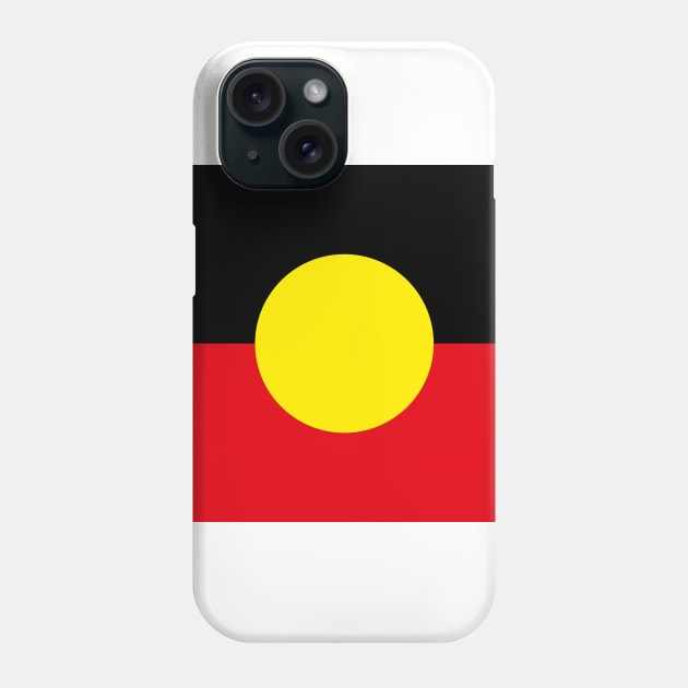 Australian Aboriginal Flag Phone Case by MasterChefFR