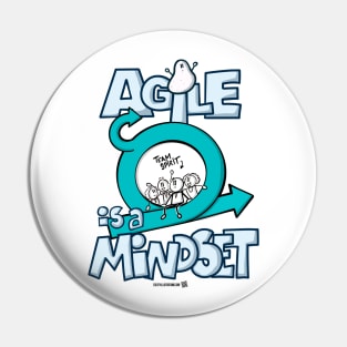 Agile is a mindset - 5 Pin