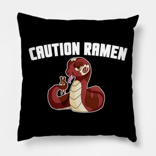 Caution Ramen Pillow