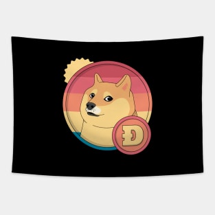 Dogecoin Cryptocurrency, In Doge We Trust, Hodler Tapestry