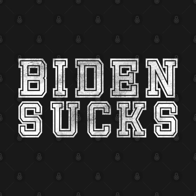 Joe Biden Sucks Not My President 2020 Pro America Pro Trump Retro Vintage Sports Jersey Font by acatalepsys 