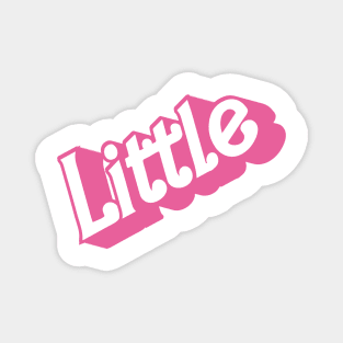 Little Pink, Little big reveal college sorority bid day Magnet