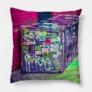 Graffiti Pop Street Art NYC Pillow