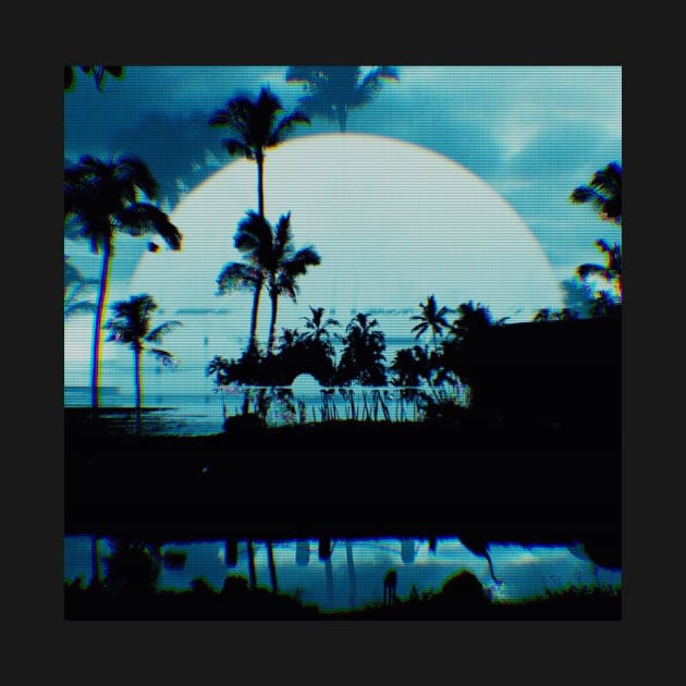 AM LoFi monochrome Kona by lofi_retrowave