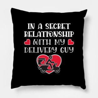 In a secret relationship with my delivery guy Pillow