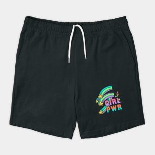 Retro Girl Power 80s Gift Shorts