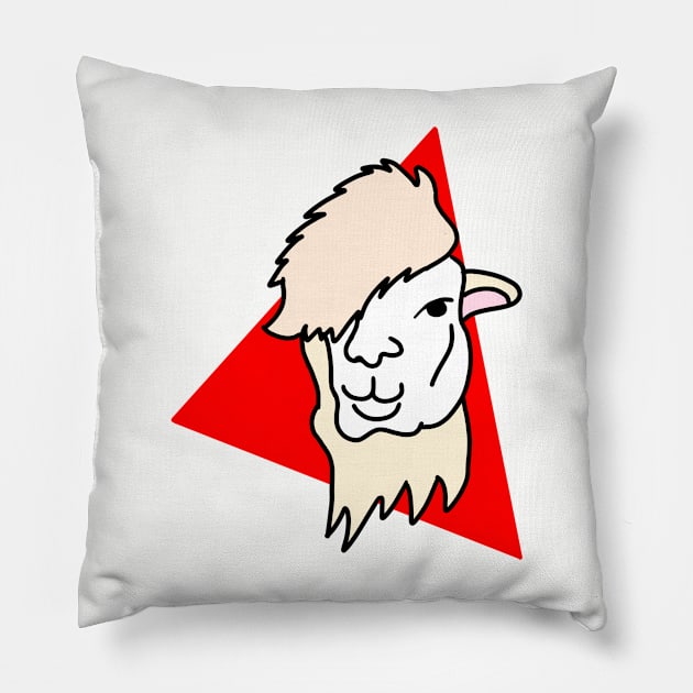 Llama Llama Llama Hipster Pillow by jplrosman