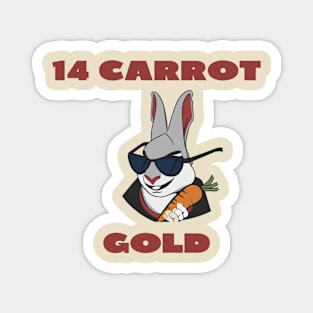 14 carrot gold (1) Magnet