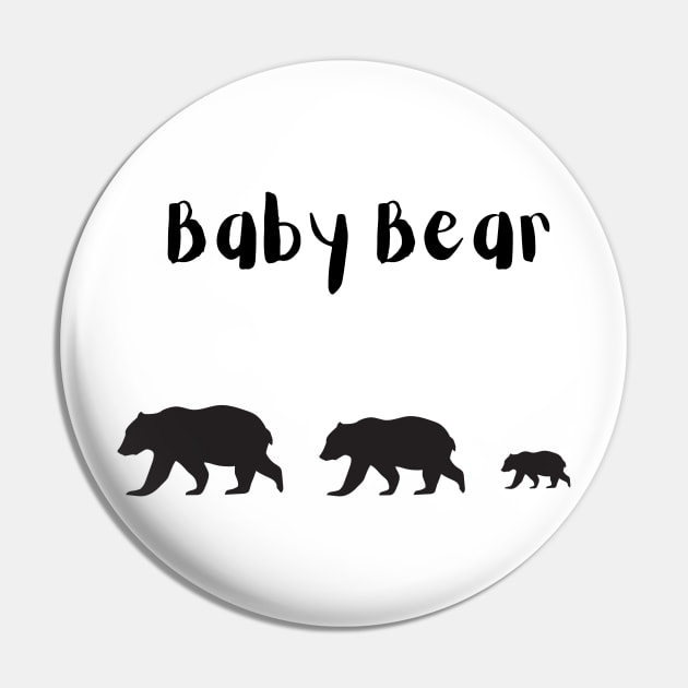 Baby Bear Pin by StudioPuffyBread