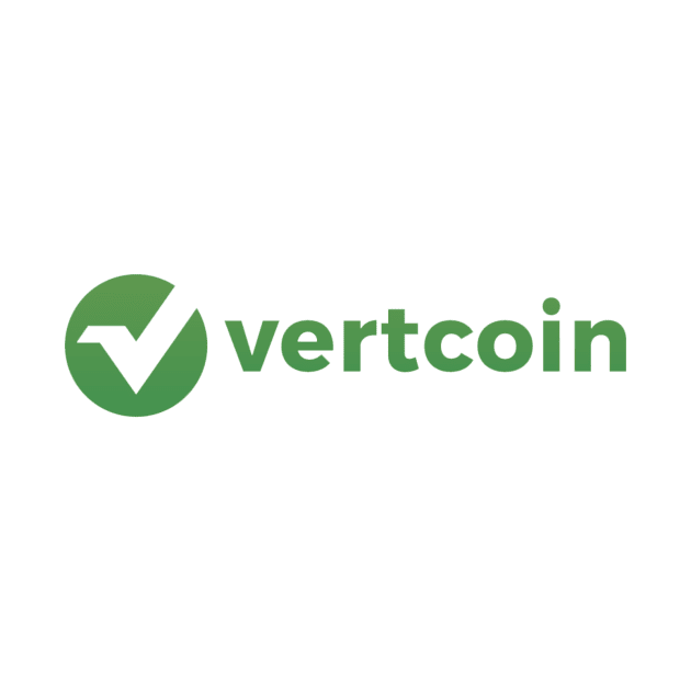 "Vertcoin" and Logo Tee by CryptographTees