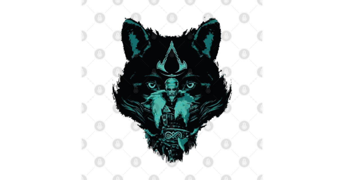 AC Valhalla viking - Ac Valhalla - Posters and Art Prints ...