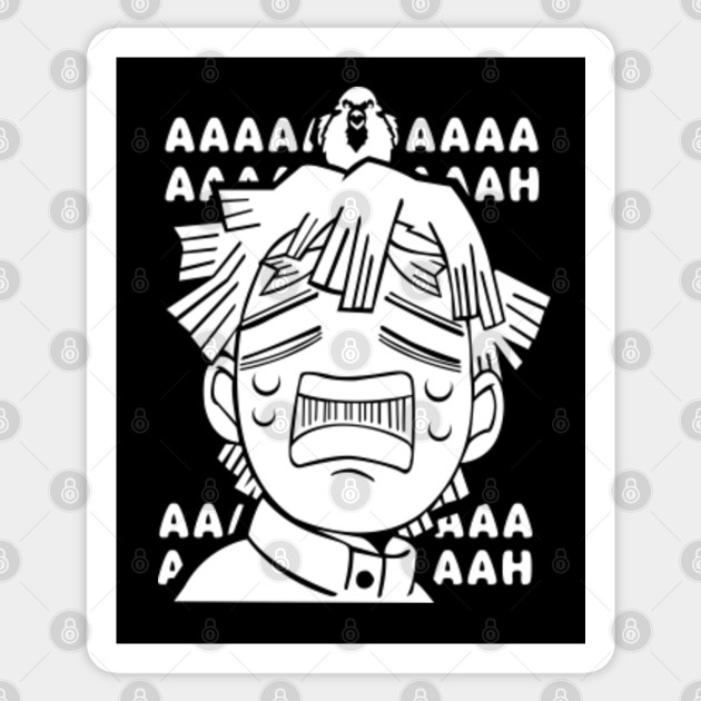 Get Wallpaper Zenitsu Agatsuma Funny Face Zenitsu Agatsuma Kimetsu No Yaiba For iPhone